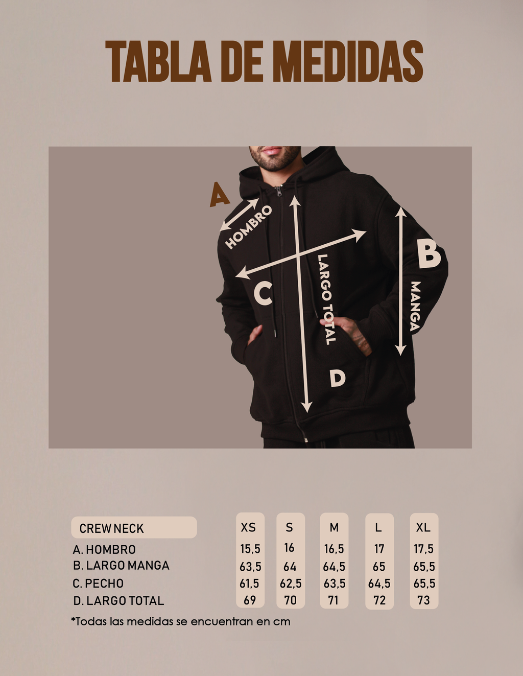 Hoodie con cierre