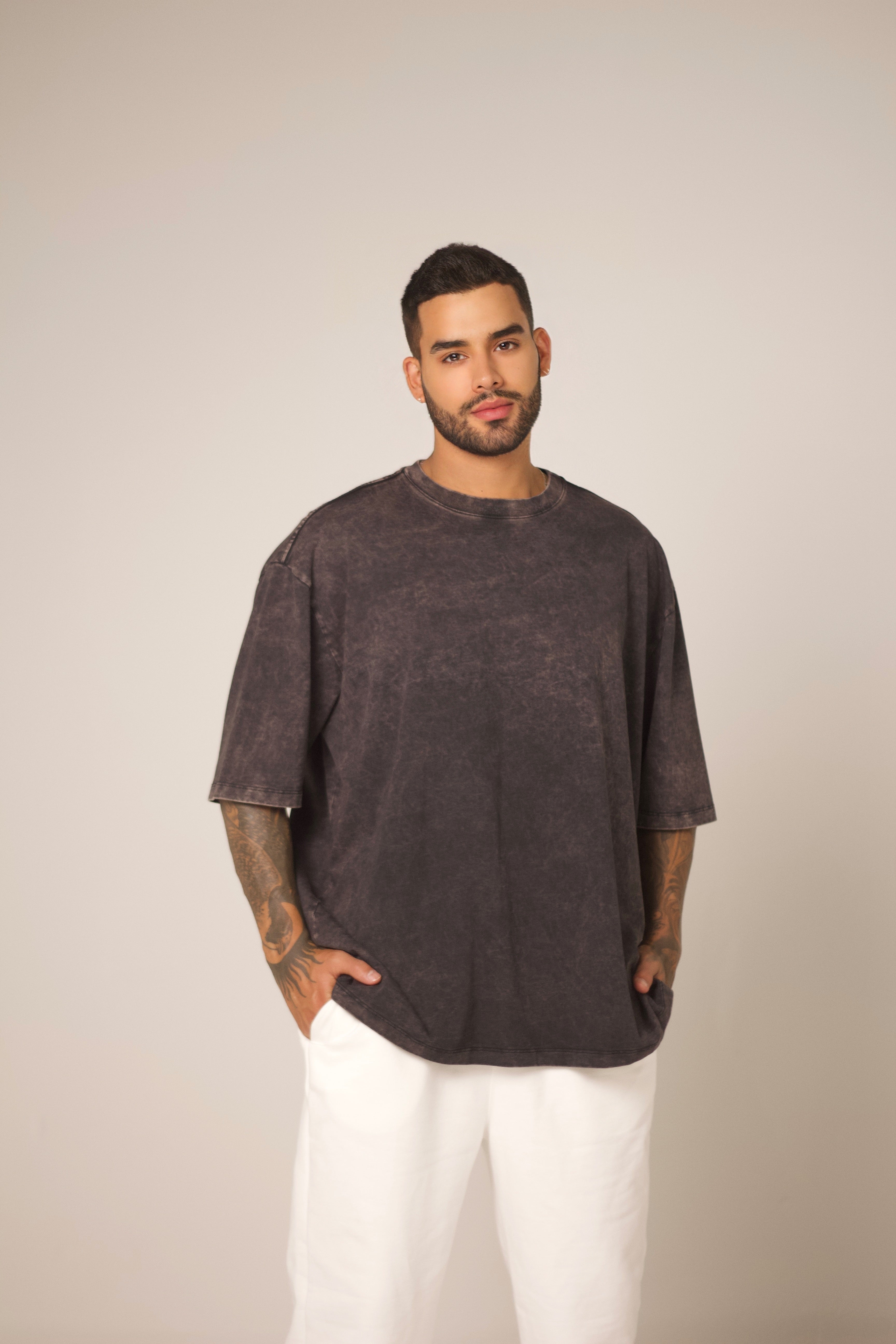Camiseta Oversize Acid wash