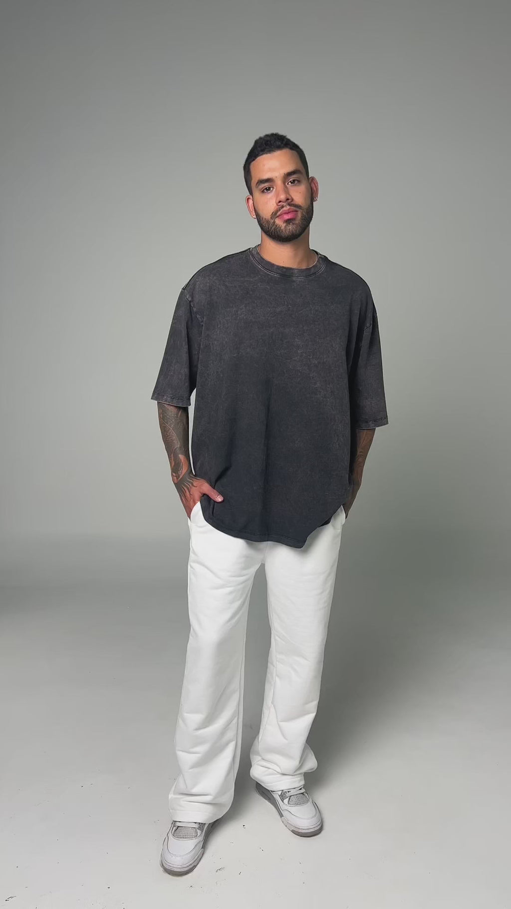Camiseta Oversize Acid wash