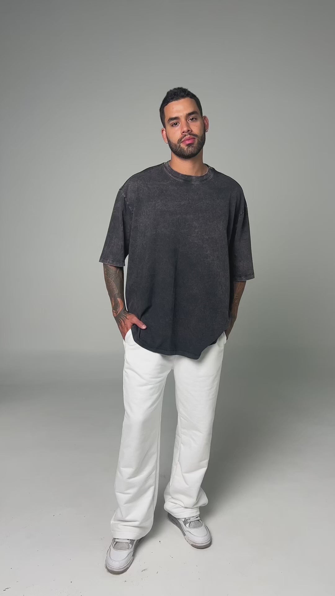 Camiseta Oversize Acid wash
